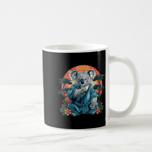 Caneca De Café Kickboxing Koala Artes Marciais Caratê Jiu-Jitsu M