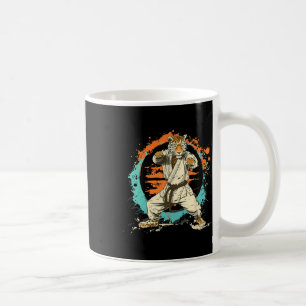 Caneca De Café Kickboxing Leopardo Taekwondo Caratê Mma Artes Mar