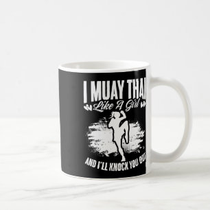 Caneca De Café Kickboxing Tailândia Mma Boxe Tailandês Muay Thai