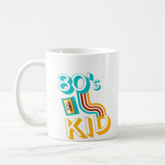 Caneca De Café KID anos 80 - AMANTES DE CASSETTE