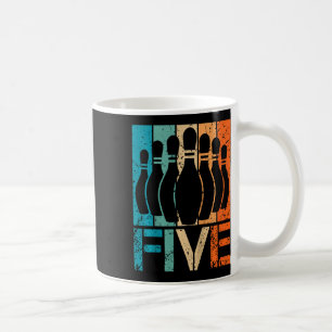 Caneca De Café Kids 5 Boliche Aniversário de 5 Anos