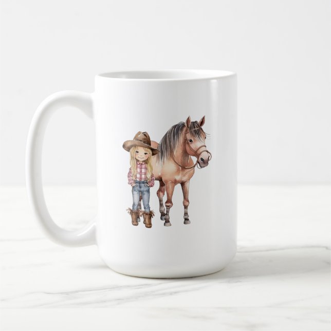 Caneca De Café Kids Horse Mug (Esquerda)
