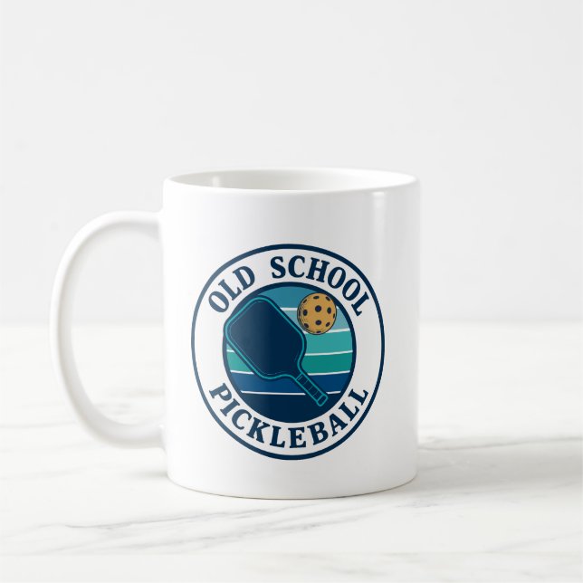 Caneca De Café Kids Pickleball Sport T-shirts. (Esquerda)