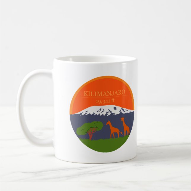 Caneca De Café Kilimanjaro Altitude (Esquerda)