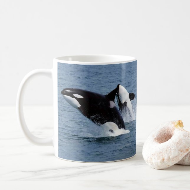 Caneca De Café Killer whale (Com Donut)