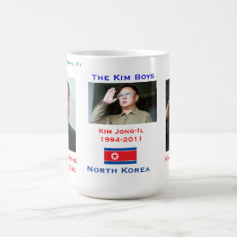 Caneca De Café Kim Boys Mug (Coreia do Norte)