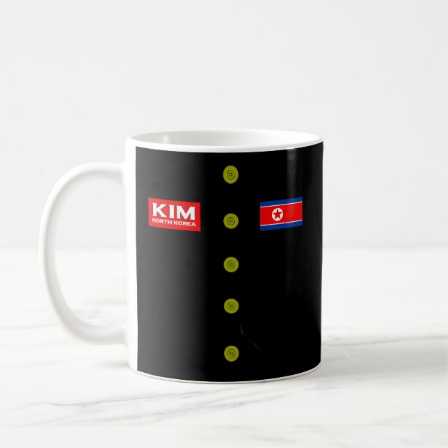 Caneca De Café Kim Jong Un Halloween (Esquerda)