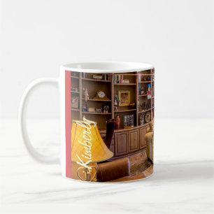 Caneca De Café Kimberly Sala de Estoque Livros e Design