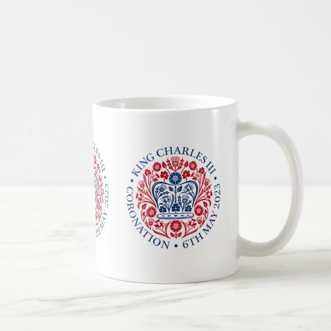 Caneca De Café King Charles III Coronation (Direita)
