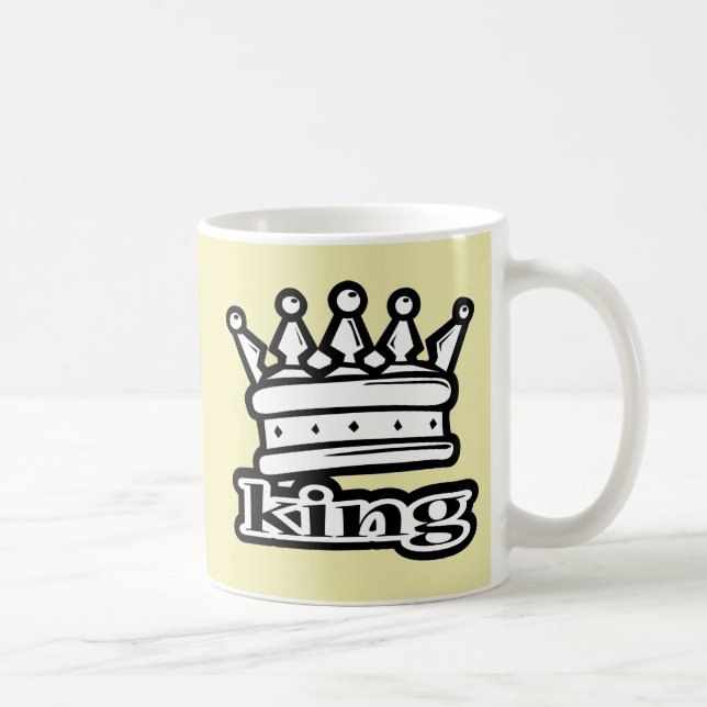 Caneca De Café King Crown Royal Royalty (Direita)