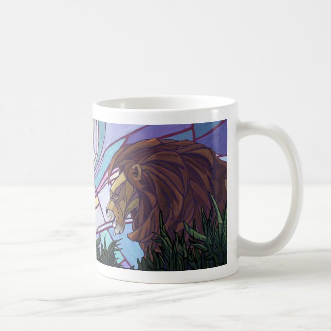 Caneca De Café King Lion e Cubs (Direita)
