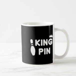 Caneca De Café King Pin Boliche Engraçado Casais Cuecas Liga de B