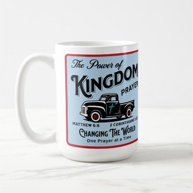CANECA DE CAFÉ KINGDOM PRAYER MUG (Esquerda)