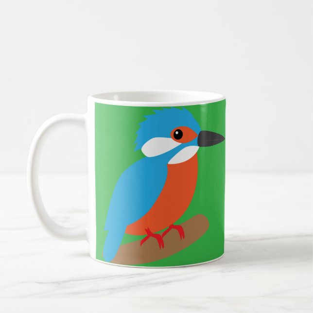 Caneca De Café Kingfisher (Esquerda)