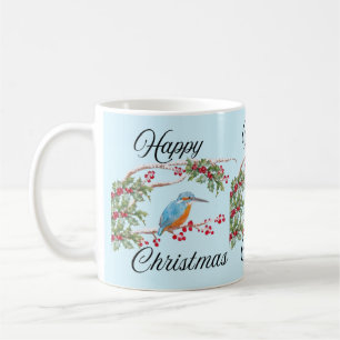 Caneca De Café Kingfisher Christmas