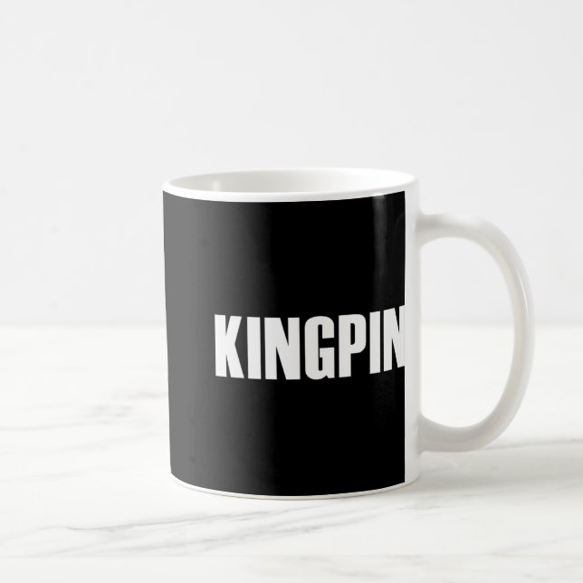Caneca De Café Kingpin Funny Boliches (Direita)