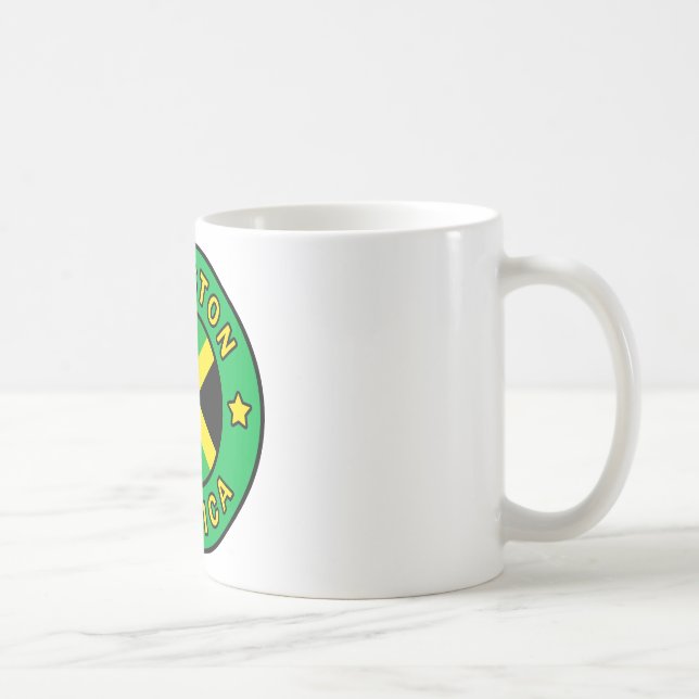Caneca De Café Kingston Jamaica (Direita)
