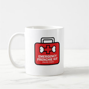 Caneca De Café Kit de Tratamento de Emergência para Bulldog Franc