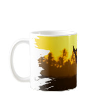 Kite Surfing na Sunset Silhouette