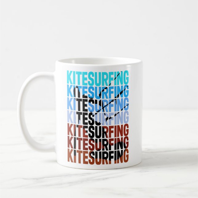 Caneca De Café Kitesurfing (Esquerda)
