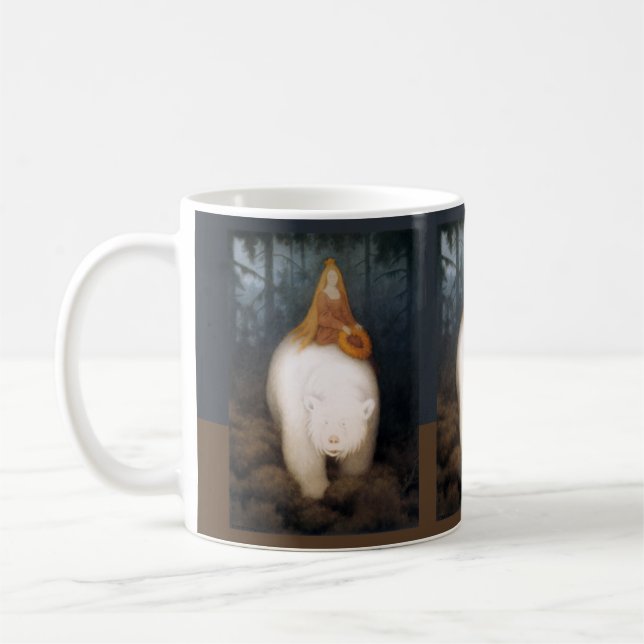 Caneca De Café Kittelsen - Rei dos Ursos Brancos Valemon (Esquerda)