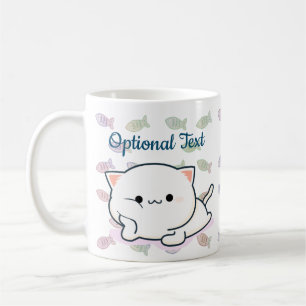 Caneca De Café Kitten Cheeky Estilo Kawaii