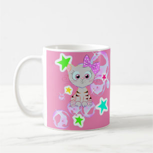 Caneca De Café Kitten rico -