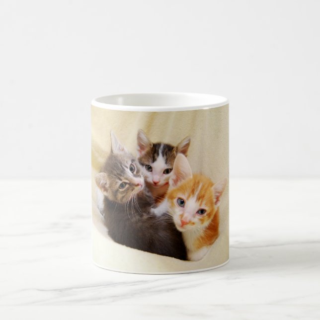 Caneca De Café Kitten Trio Mug (Centro)