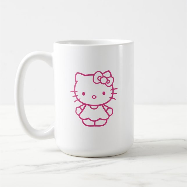 Caneca De Café Kitty (Esquerda)