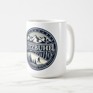 Caneca De Café Kitzbuhel Town Austria SKI presentes