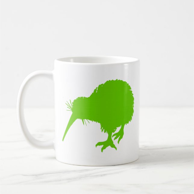 Caneca De Café Kiwi Green Bird (Esquerda)