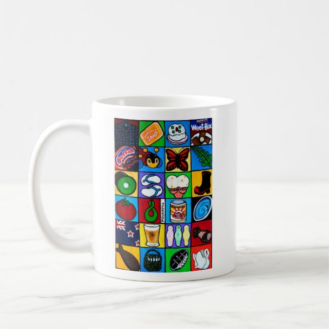 Caneca de Café Kiwiana (Esquerda)