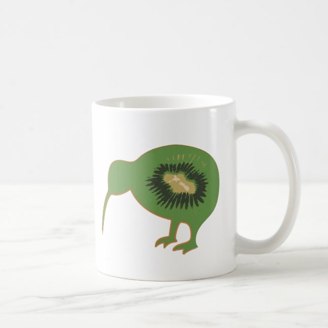 Caneca De Café kiwifruit do nz do quivi (Direita)