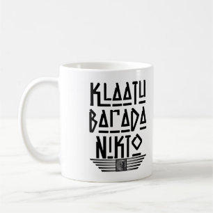 Caneca De Café Klaatu Barada Nikto Coffee Mug