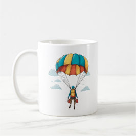 Caneca De Café Knapsack Parachute