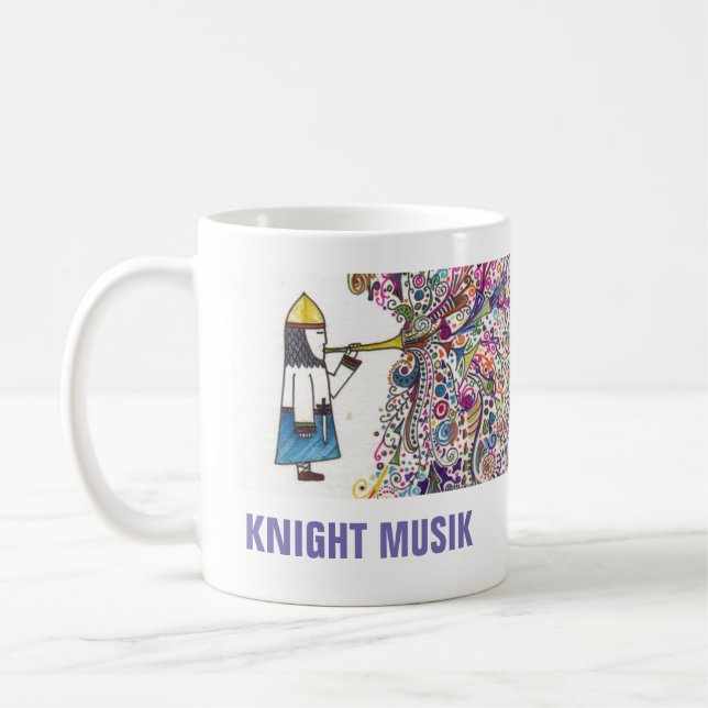 Caneca De Café KNIGHT MUSIK Mug (Esquerda)