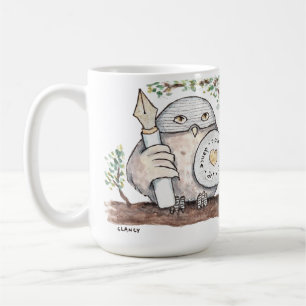 Caneca De Café Knight Owl
