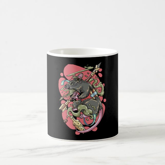 Caneca De Café Knight Rat (Centro)
