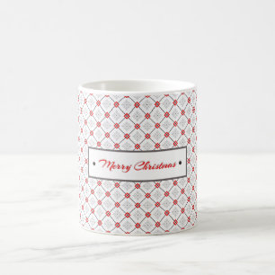 Caneca De Café Knits Padrões de Natal Mug