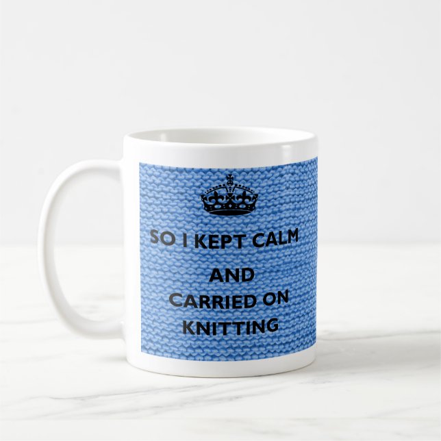 Caneca De Café kNITTING (Esquerda)