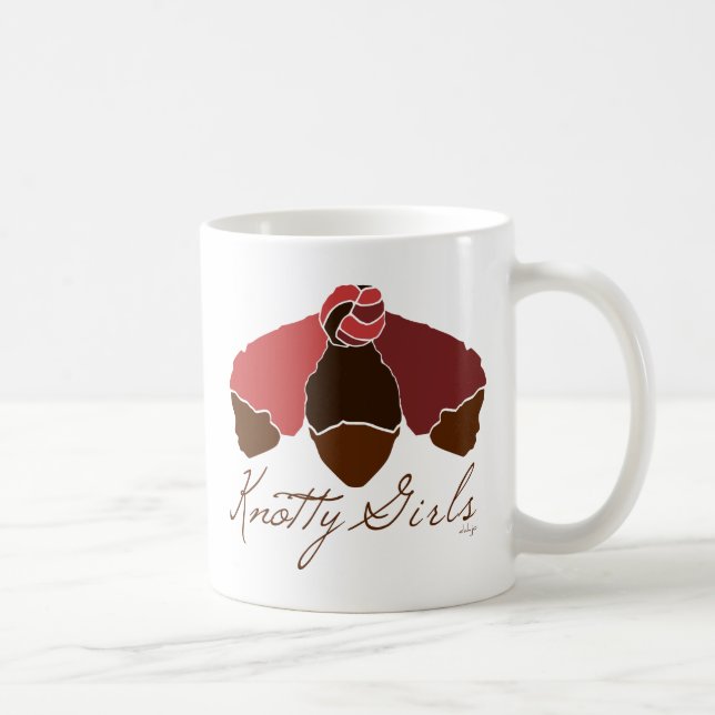 Caneca De Café Knotty Girls (Direita)