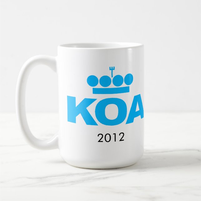 Caneca De Café KOA 2012 - "aluviões " (Esquerda)