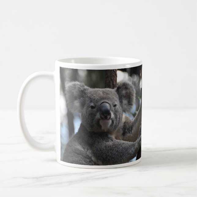 Caneca De Café Koala Bear em árvore (Esquerda)