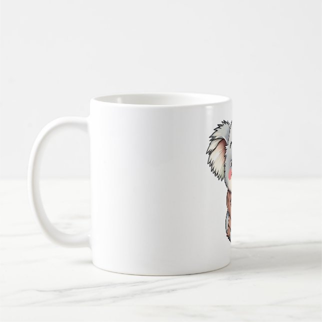 Caneca De Café Koala em Scarf - Espalhar alegria e calor (Esquerda)