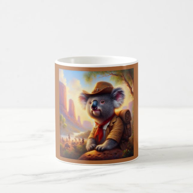 Caneca De Café Koala Explorer (Centro)