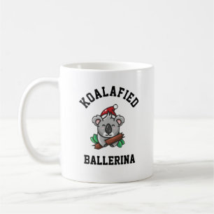 Caneca De Café Koalafied Ballerina