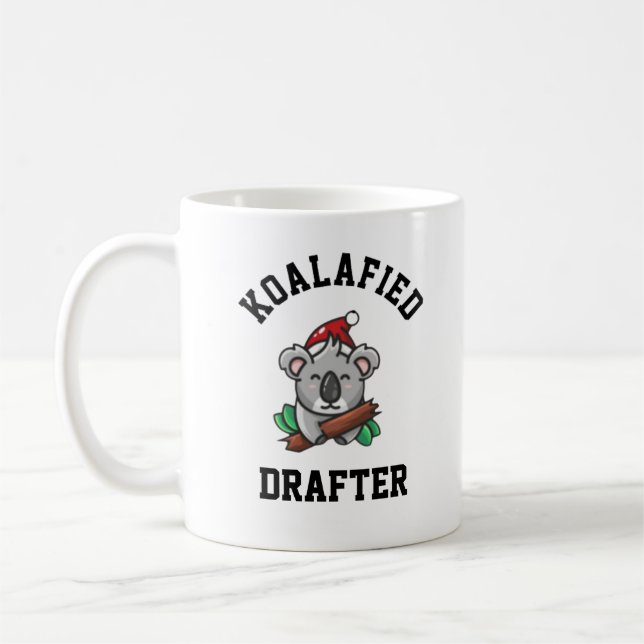 Caneca De Café Koalafied Drafter (Esquerda)
