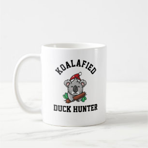 Caneca De Café Koalafied Duck Hunter