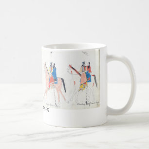 Caneca De Café Koba: Ir a um acampamento vizinho em uma visita