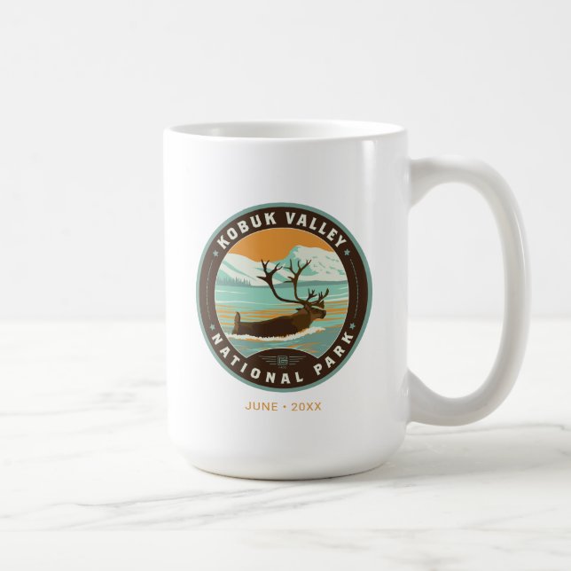 Caneca De Café Kobuk Valley National Park (Direita)